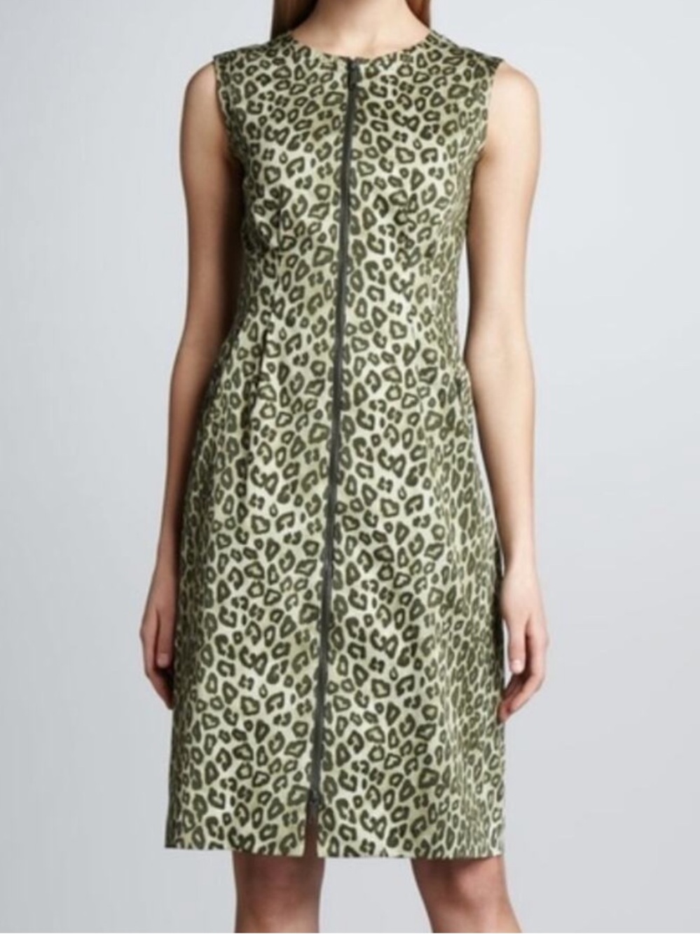 Lafayette 148 Cheetah Print Dress Size 8